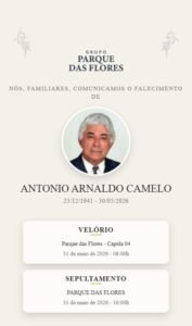 Nota de Falecimento